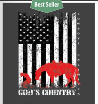 Moss Brothers God Country Hoodie