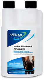 Show FresH2O Equine Water Treatment Bottle, Eliminate Chlorine in Drinking Water, Reduce Risk of Colic by Supporting Hydration, Easy Use