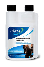 Show FresH2O Equine Water Treatment Bottle, Eliminate Chlorine in Drinking Water, Reduce Risk of Colic by Supporting Hydration, Easy Use