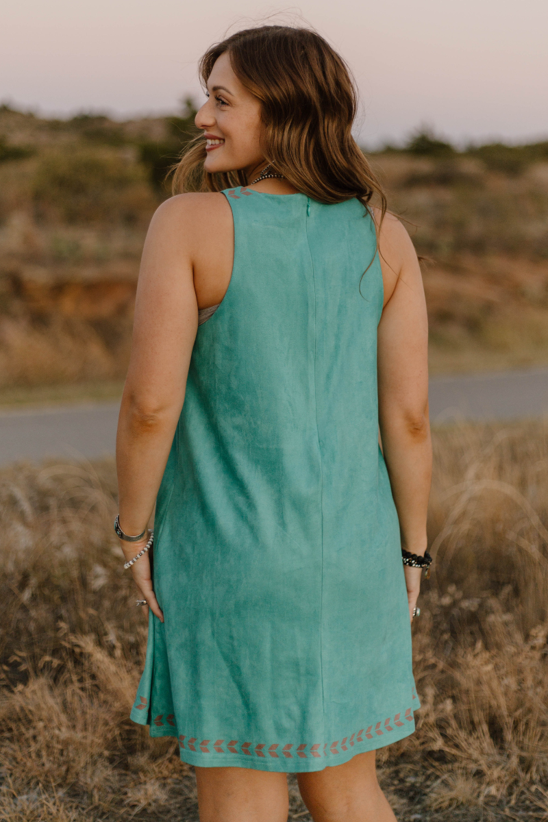 Turquoise Trails Dress - Sterling Kreek