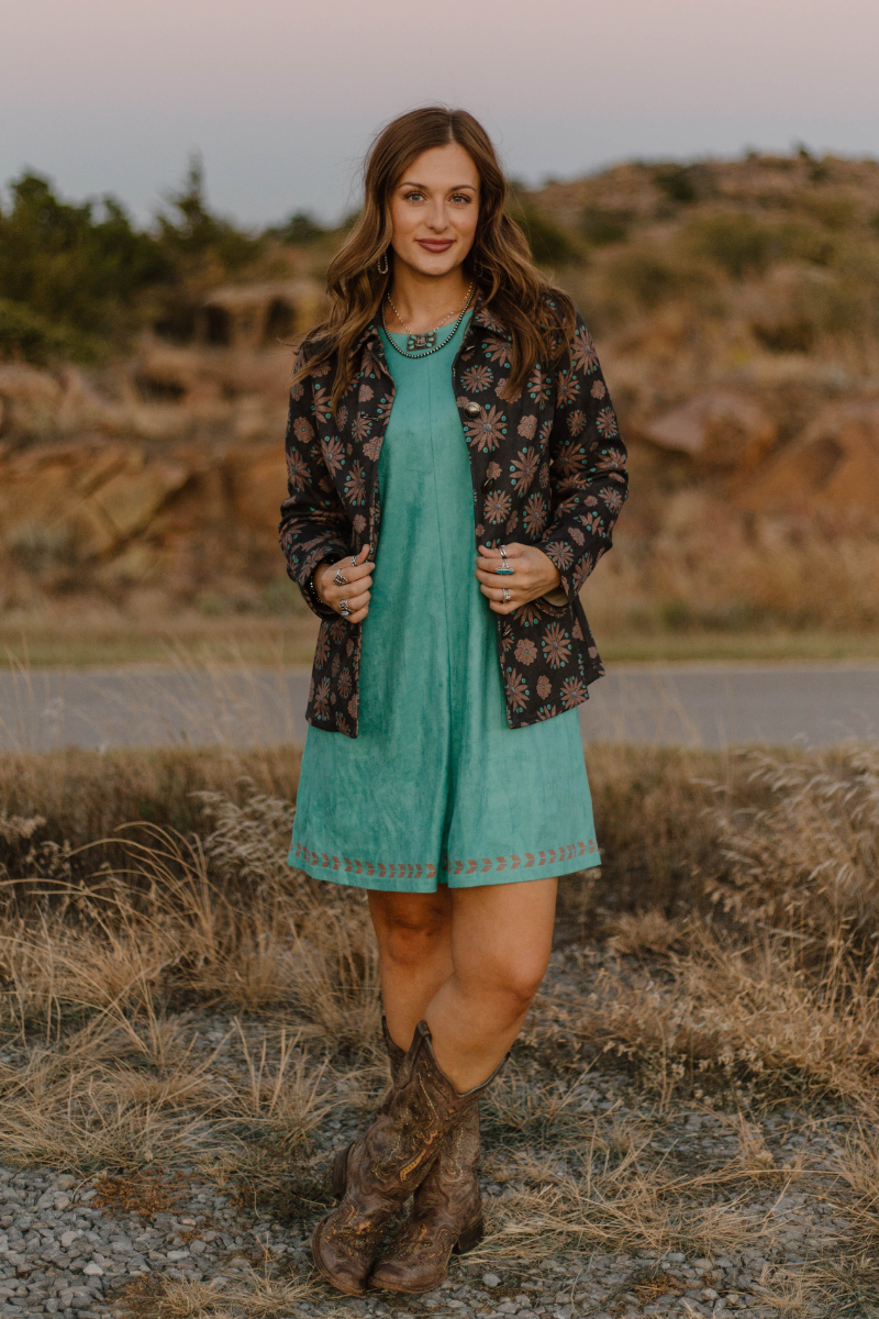 Turquoise Trails Dress