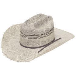 Twister Bangora Grey and Ivory Hat with Comfort Sweatband