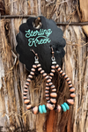 Sterling Kreek Copper Head Country Earrings