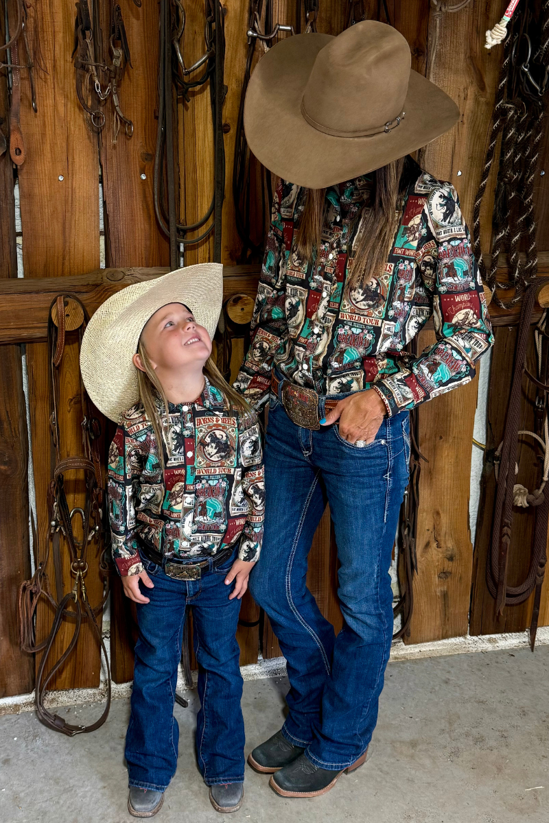 Sterling Kreek Vintage Rodeo Button Up - Adult