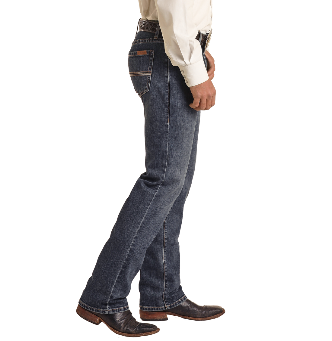 Rock & Roll Demin Vintage '46 Slim Straight Leg Jeans