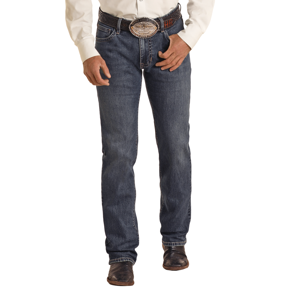 Rock & Roll Demin Vintage '46 Slim Straight Leg Jeans