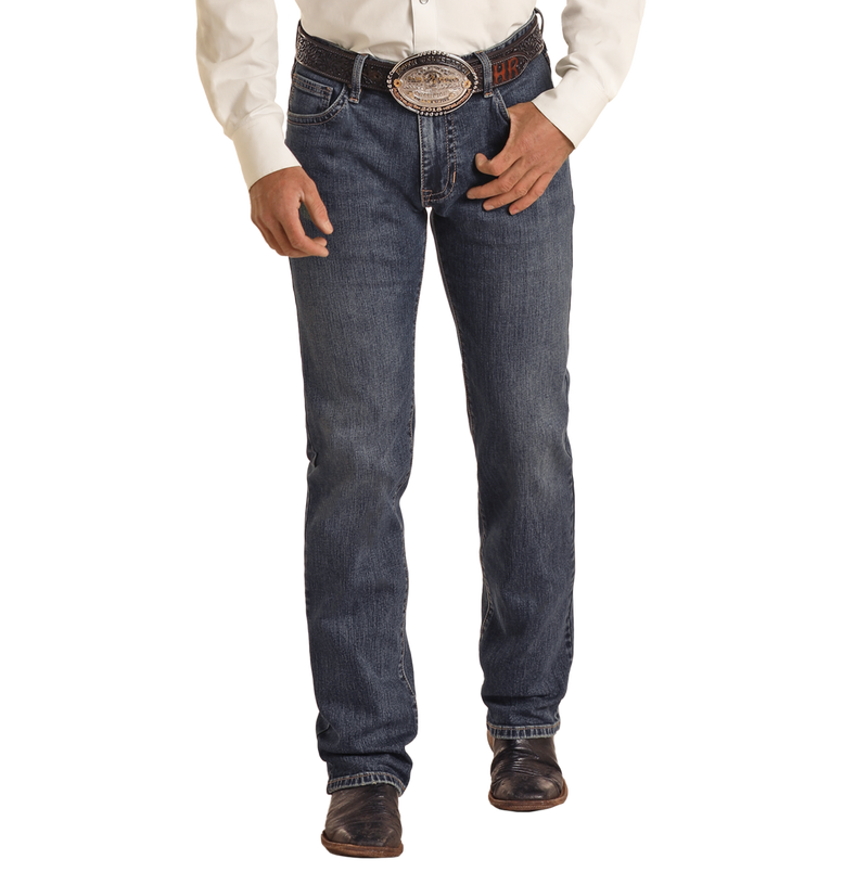 Rock & Roll Demin Vintage '46 Slim Straight Leg Jeans
