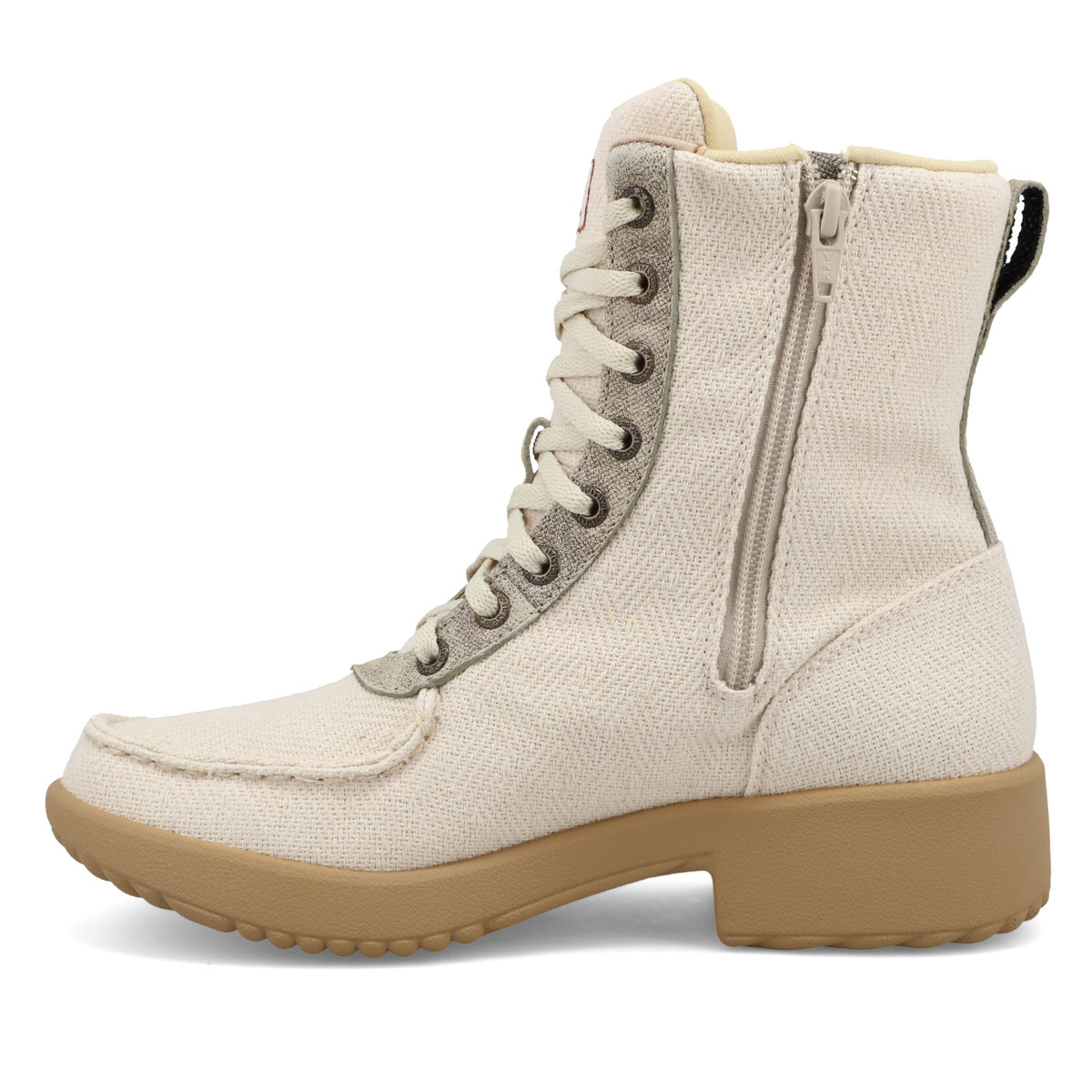 8" Platform Shoe - Oatmeal & Natural