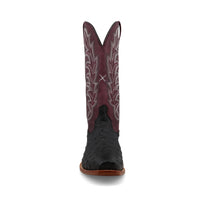13" Reserve Boot - Black Ostrich & Purple Potion