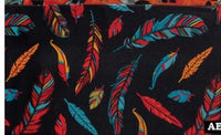 100% Silk Scarf Patterened
