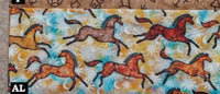 100% Silk Scarf Patterened