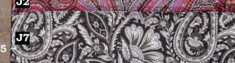 100% Silk Scarf Patterened