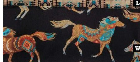 100% Silk Scarf Patterened