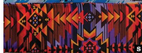 100% Silk Scarf Patterened