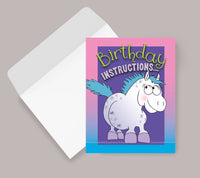 Horse Hollow Press - Horse Birthday Card | Instructions