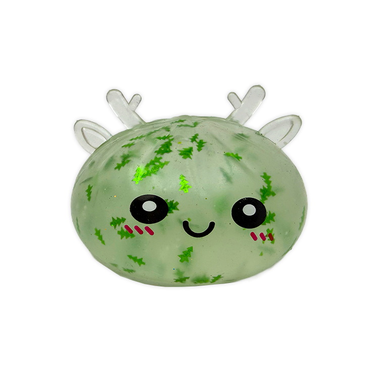 Novelty Brands - Fun Doh Christmas Mystery Reindeer Dumpling Squishy Toy