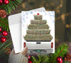 Horse Hollow Press - Horse Christmas Card / Truck Snow / Holiday Greeting Card