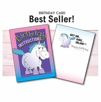 Horse Hollow Press - Horse Birthday Card | Instructions