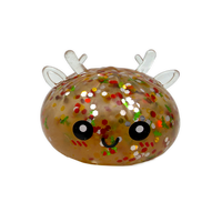 Novelty Brands - Fun Doh Christmas Mystery Reindeer Dumpling Squishy Toy