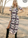 Sterling Kreek Aztec Outskirts Maxi Dress