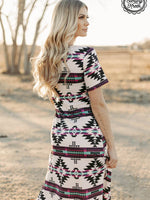 Sterling Kreek Aztec Outskirts Maxi Dress