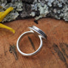 Tourtiwi - Mountains Sunset Engraved Ring