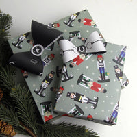 Hunt Seat Paper Co. - Three (Ring) Wisemen - Equestrian Nutcracker Gift Wrap