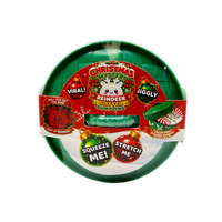 Novelty Brands - Fun Doh Christmas Mystery Reindeer Dumpling Squishy Toy