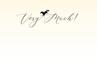 Horse Hollow Press - Horse Thank You Greeting Card | Galloping & Jumping  Horses