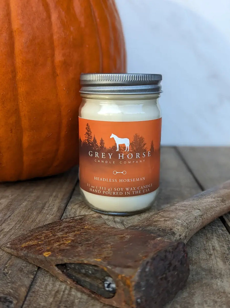 Grey Horse Candle Company - Headless Horseman Soy Candle - Fall Collection