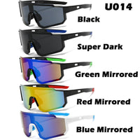 Trio Trading - Sport Shield Sunglasses UV400 Unisex
