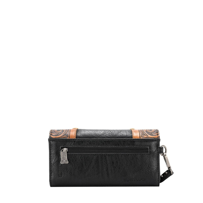Montana West - TR147-W002 Trinity Ranch Vintage Floral Tooled Wallet