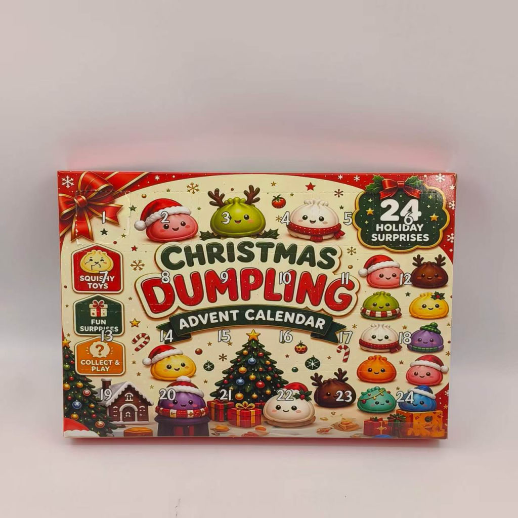 Old Town Sweet Shop - Christmas Advent Calendar — 24 Mystery Dumpling Squishy Toys