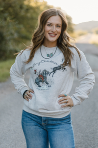 Santa's Breakaway Babe Sweater - Sterling Kreek