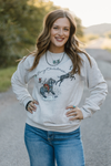 Santa's Breakaway Babe Sweater - Sterling Kreek