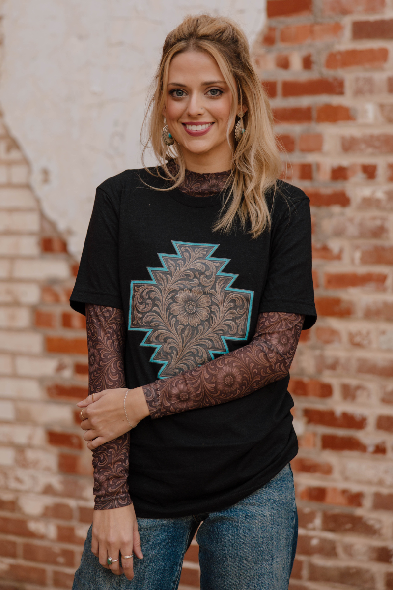 Bronzed Bloom Tee - Sterling Kreek