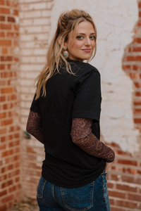 Bronzed Bloom Tee - Sterling Kreek