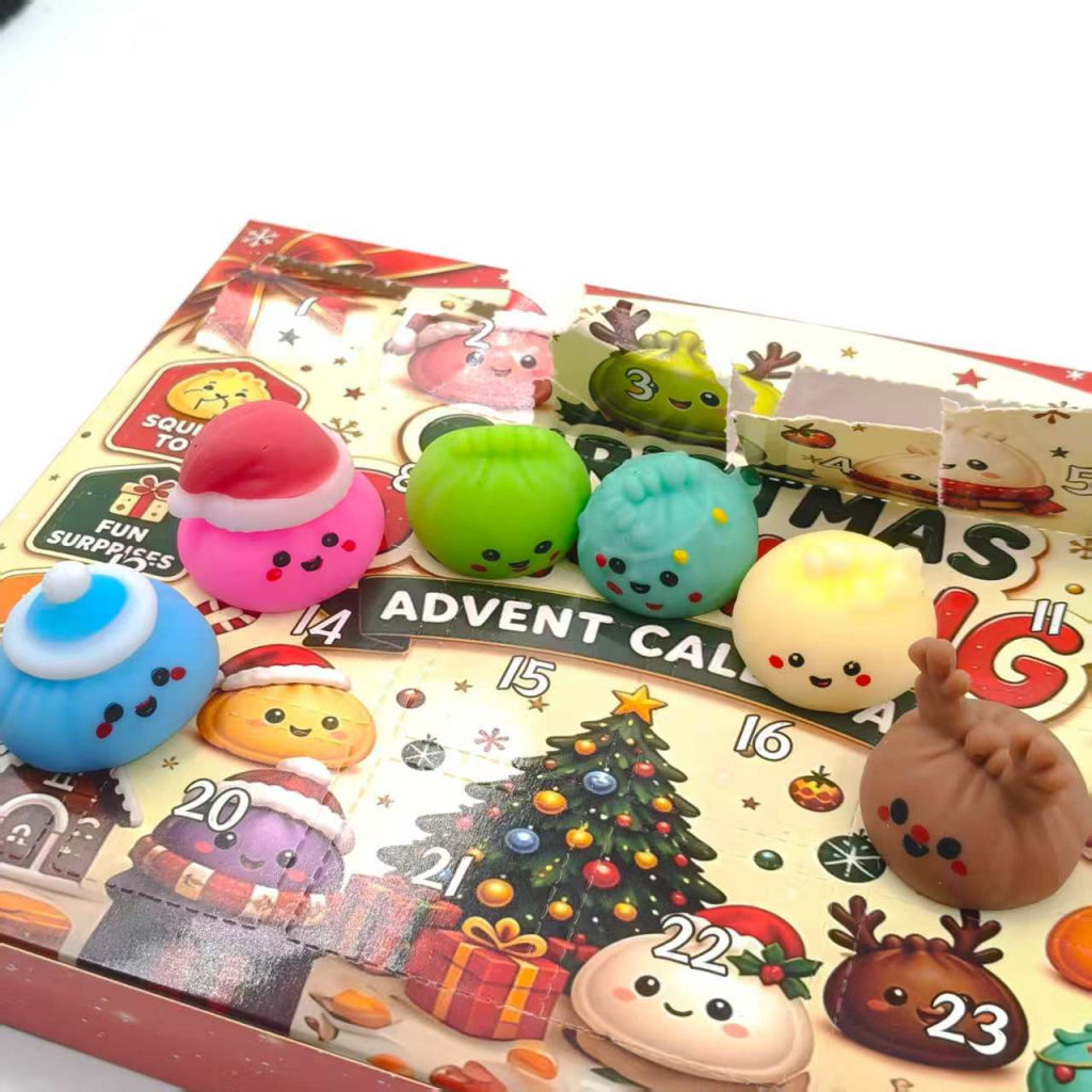 Old Town Sweet Shop - Christmas Advent Calendar — 24 Mystery Dumpling Squishy Toys