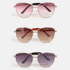 Collections by Fame Accessories - Rhinestone Accent Aviator Sunglasses