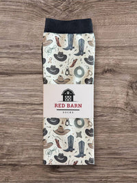 Red Barn Socks