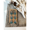 Boho Ranch West Cowboy Hat Drop Earrings