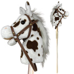 Thin Air Brands - Stick Pony - Pinto Horse with sounds Hobby Horse