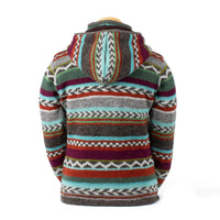 Lost Horizons Knitwear -Journey Knit Wool Sweater with Fair Isle Pattern