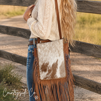 Countryside Co. - Bessie Cowhide Western Purse