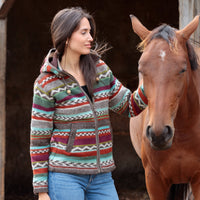 Lost Horizons Knitwear -Journey Knit Wool Sweater with Fair Isle Pattern