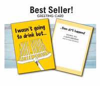 Horse Hollow Press - Horse Birthday Card | Drinking