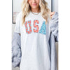 COLORBEAR - Floral USA Graphic Heavyweight T Shirts
