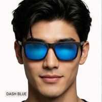 DAX Eyewear - Dash - Men's Polarized Square Sunglasses