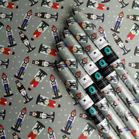 Hunt Seat Paper Co. - Three (Ring) Wisemen - Equestrian Nutcracker Gift Wrap