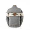 Lost Horizons Knitwear - Navajo Wool Sweater – Full Zip Jacket Western Design